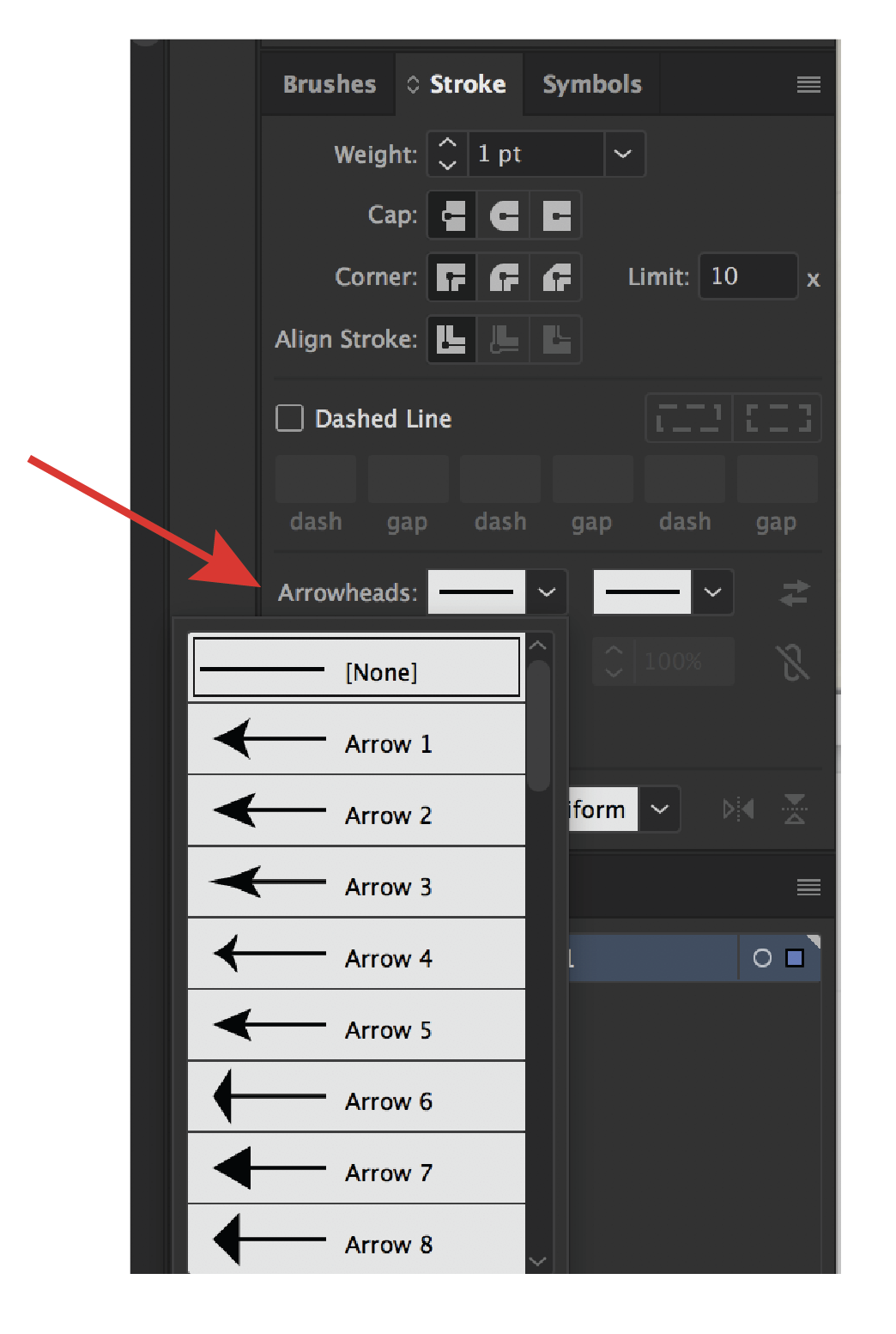 How To Make An Arrow In Illustrator artmongoose